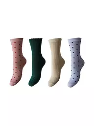 PIECES | Calcetines Pkg. de 4 botanical garden | Multicolor