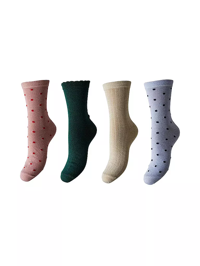 PIECES | Calcetines Pkg. de 4 botanical garden | Multicolor