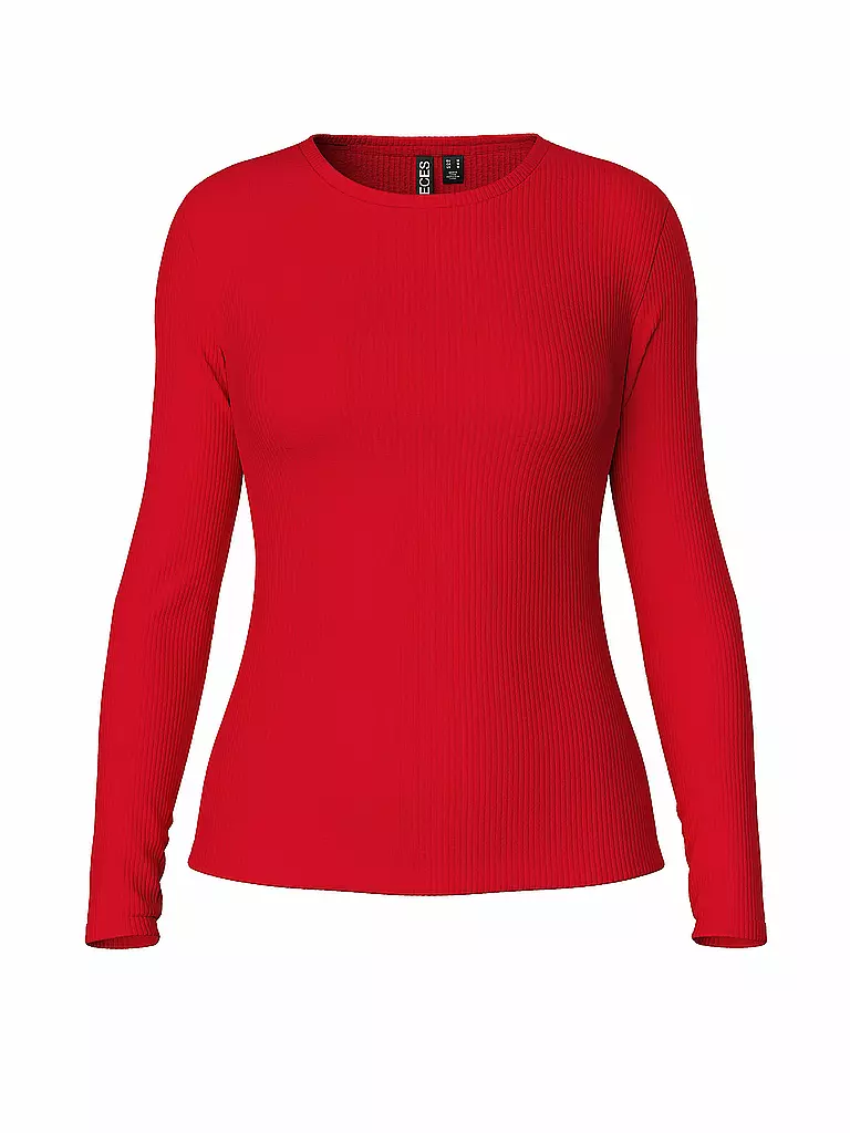 PIECES | Camiseta de manga larga PCRUKA | Rojo
