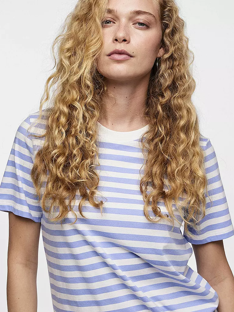 PIECES | Camiseta PCRIA | Azul claro