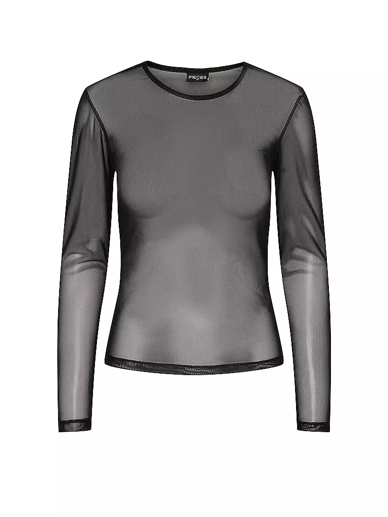 PIECES | Langarmshirt PCNINNI | Negro