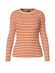 PIECES | Langarmshirt PCRUKA | Naranja