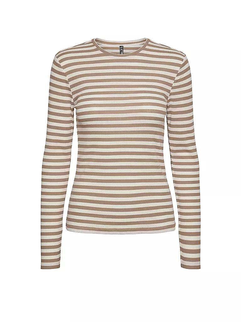 PIECES | Langarmshirt PCRUKA | Beige
