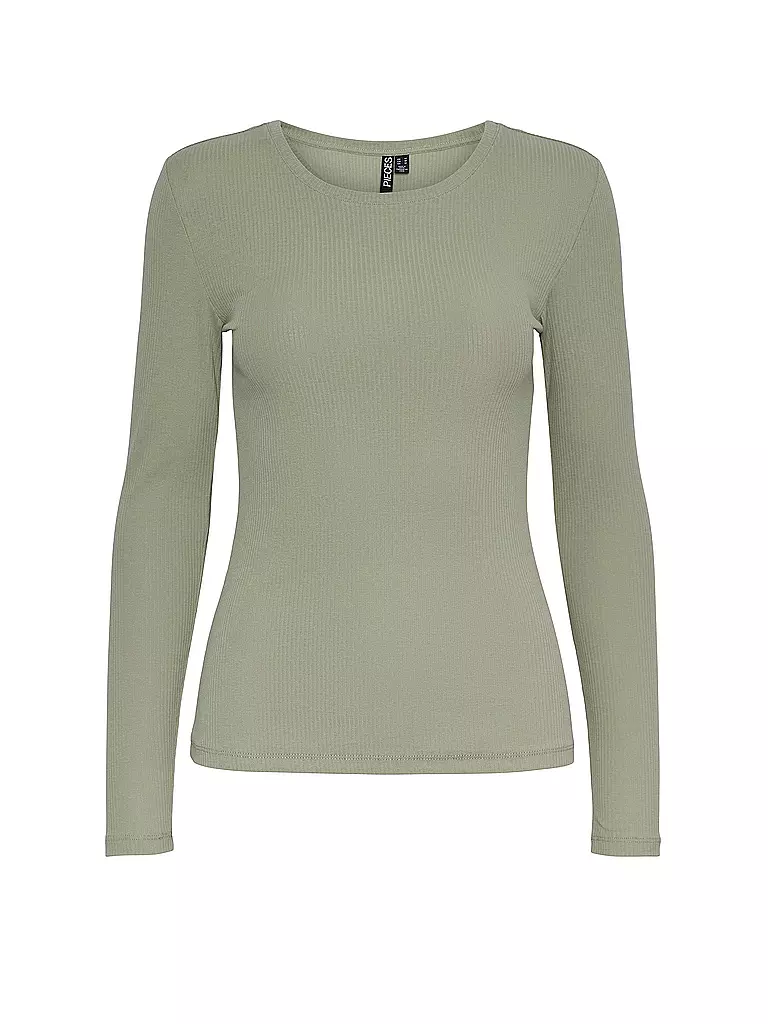 PIECES | Langarmshirt PCRUKA | Verde claro