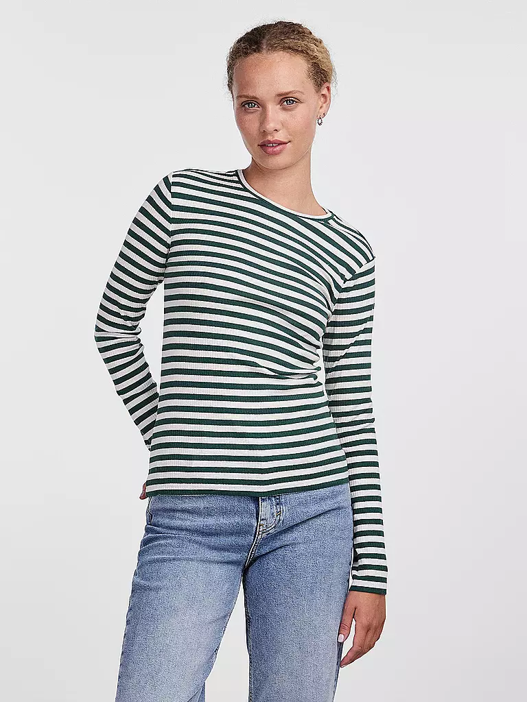 PIECES | Langarmshirt PCRUKA | Verde oscuro