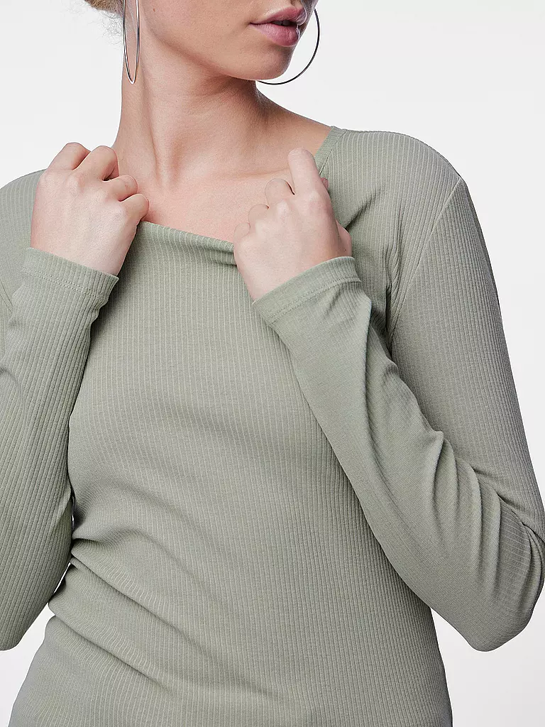 PIECES | Langarmshirt PCRUKA | Verde claro
