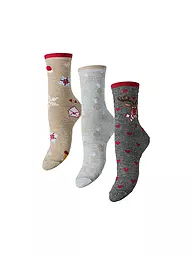 PIECES | Socken PCJINGLE XMAS 3er Pkg.  | Multicolor