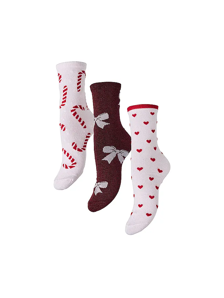 PIECES | Socken PCJINGLE XMAS 3er Pkg.  | Multicolor