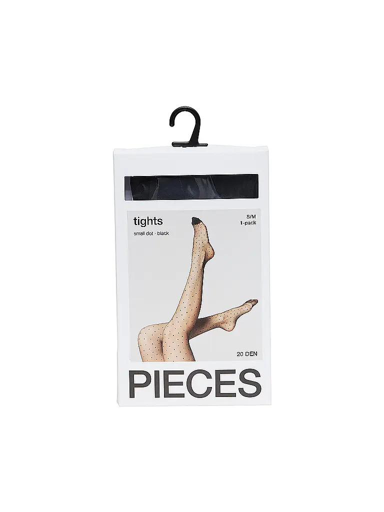 PIECES | Strumpfhose PCNEW NIKOLINE 20 negro | 