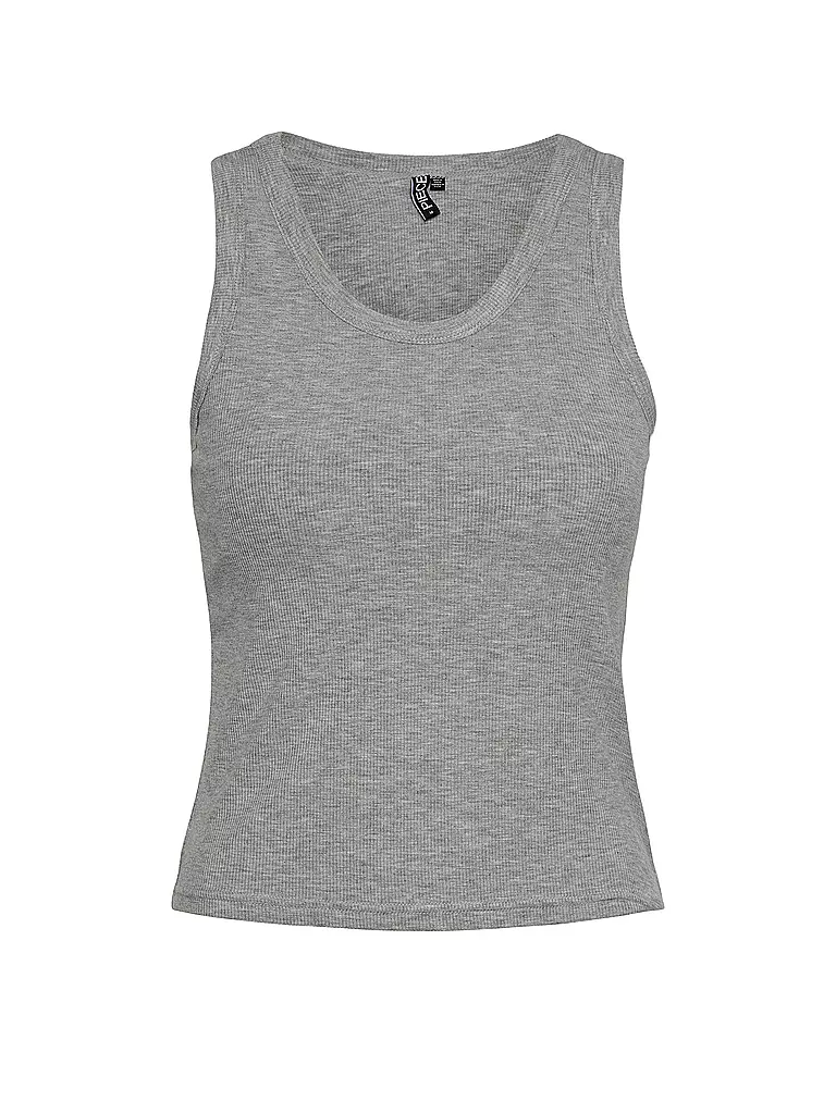 PIECES | Top PCANIBI | Gris claro
