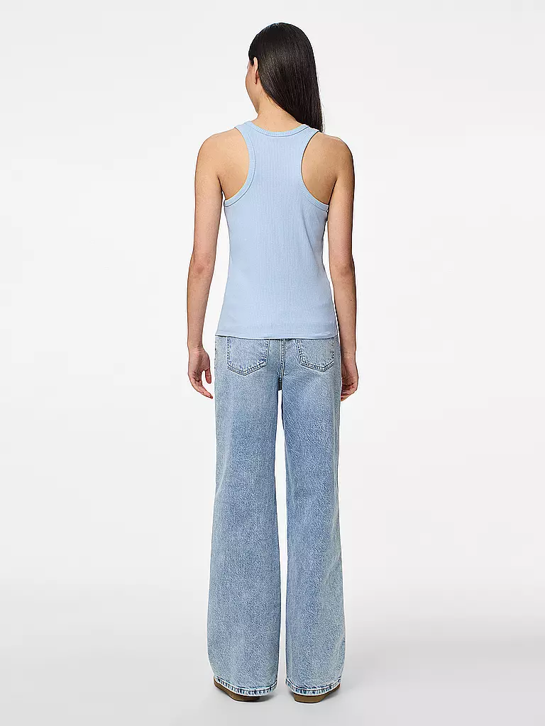 PIECES | Top PCRUKA | Azul claro