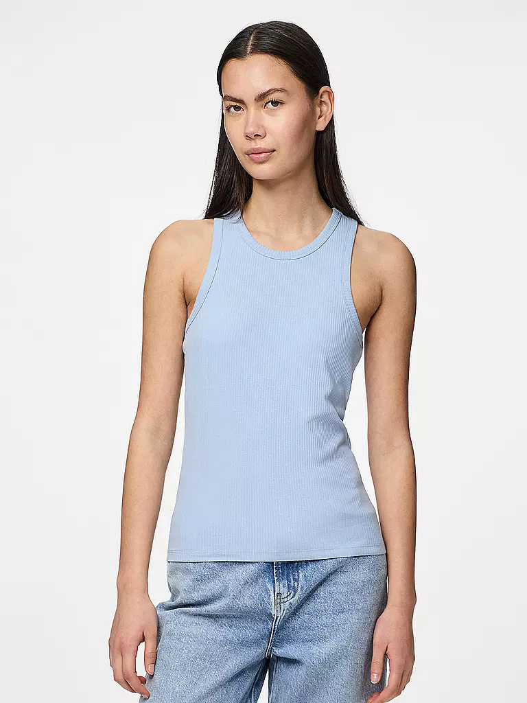 PIECES | Top PCRUKA | Azul claro