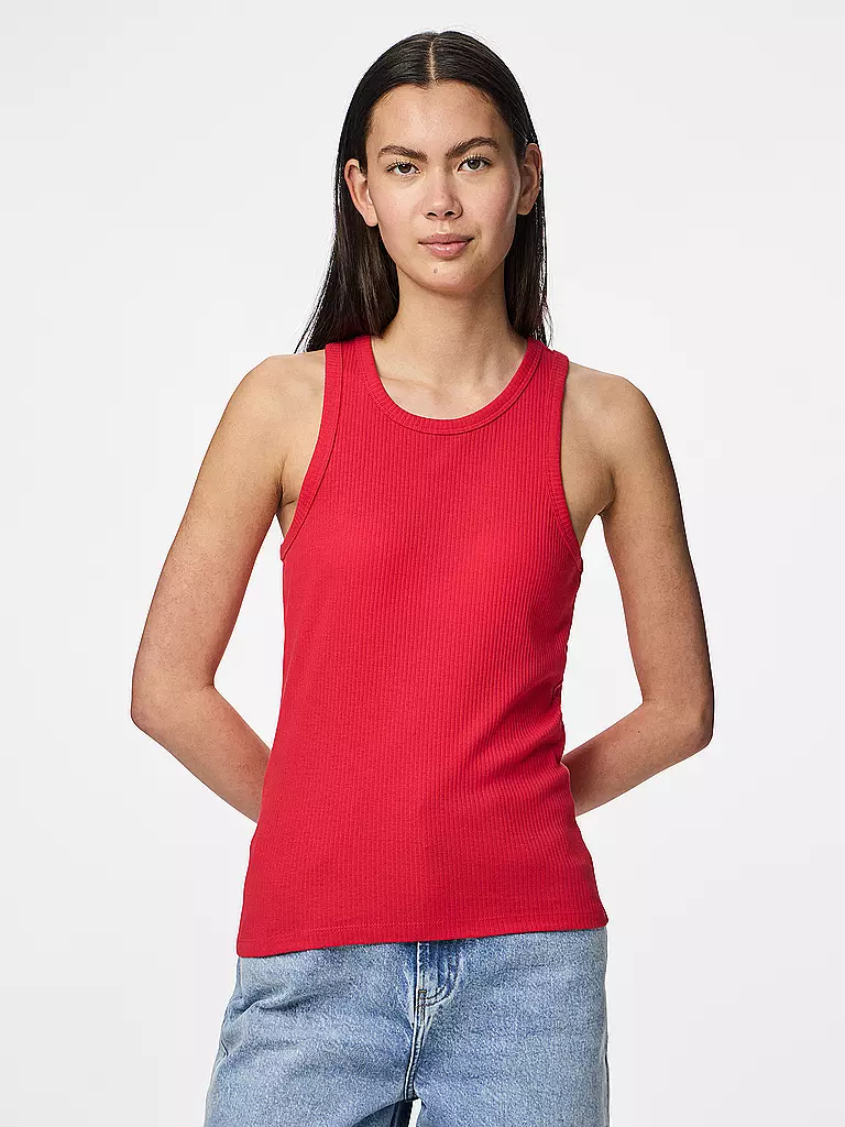 PIECES | Top PCRUKA | Rojo