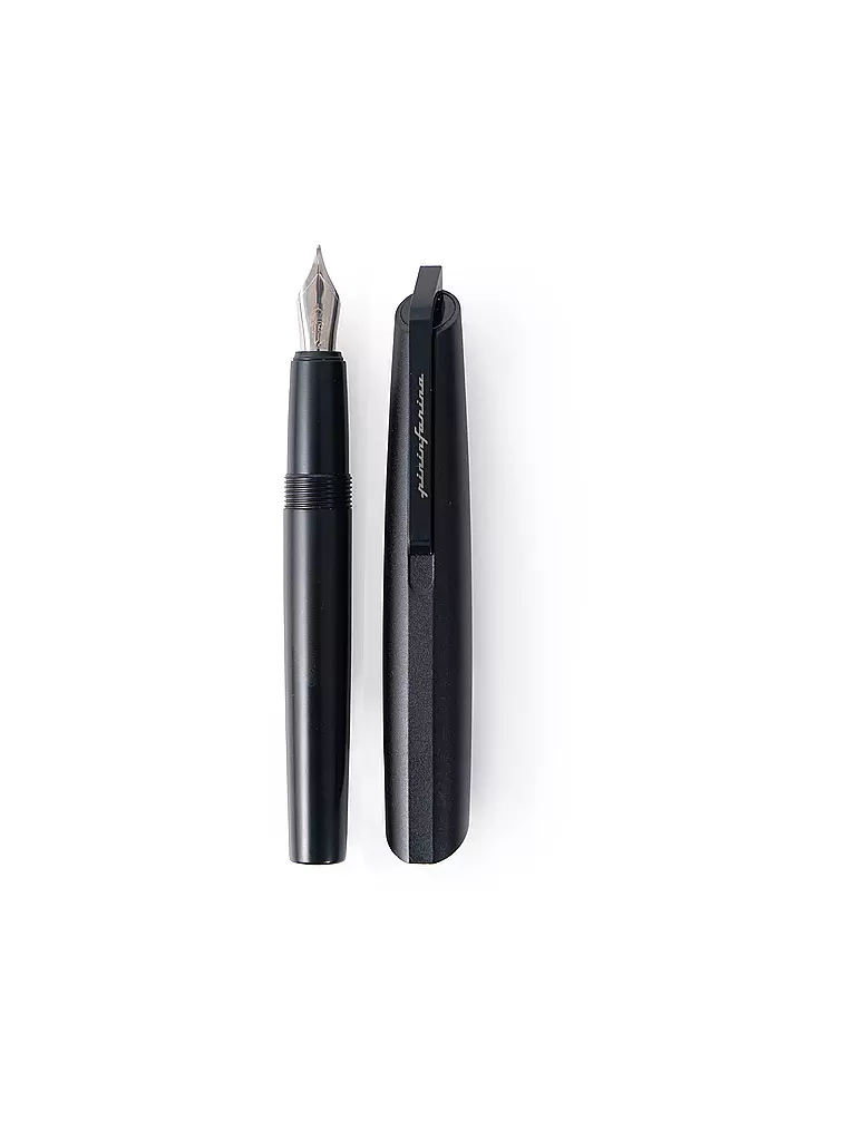 PININFARINA | Pluma estilográfica PF GO Medium negra | Negro