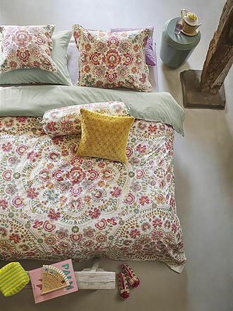 PIP STUDIO | Percal Bettwäsche IL RICAMO 70x90cm/140x200cm Blanco Roto