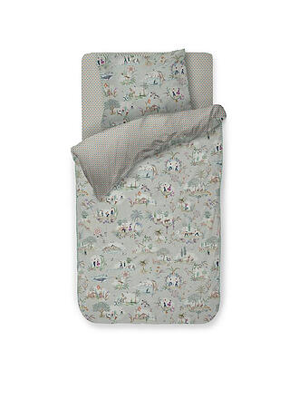 PIP STUDIO | Ropa de cama de percal ALBA 70x90cm/140x200cm Azul