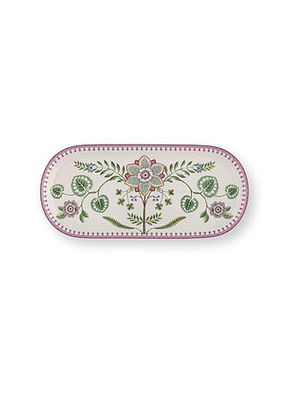PIP STUDIO | Tortera LILY & LOTUS 33x15,5cm Blanco hueso