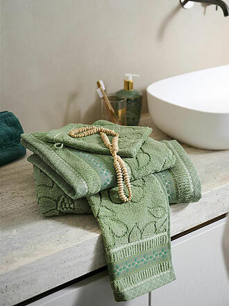 PIP STUDIO | Toalla de ducha JASMIN JACQUARD 70x140cm Verde
