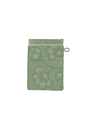 PIP STUDIO | Guante de baño JASMIN JACQUARD 16x22cm Verde