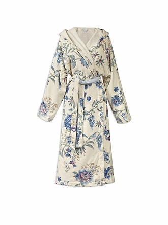 PIP STUDIO | Albornoz de mujer SECRET GARDEN Blanco-Azul