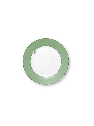 PIP STUDIO | Plato de desayuno pequeño LILY & LOTUS 21cm Uni Light Green