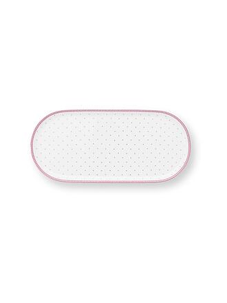 PIP STUDIO | Plato pequeño 25x12cm JOLIE DOTS Oro/Rosa