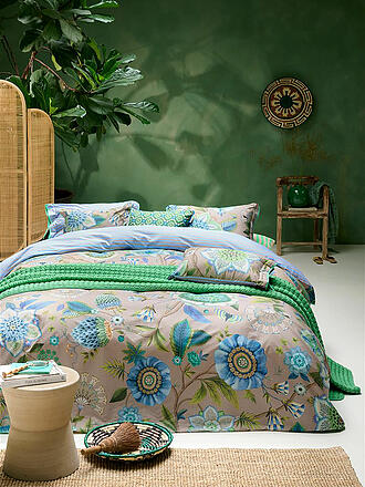 PIP STUDIO | Ropa de cama de percal VIVA LA VIDA 70x90cm / 140x200cm Blue