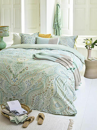 PIP STUDIO | Percal Juego de cama ALFOMBRA 70x90cm / 140x200cm Azul claro