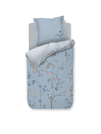 PIP STUDIO | Percal Ropa de cama BAMBOO BLOSSOM 70x90cm/140x200cm Light Blue