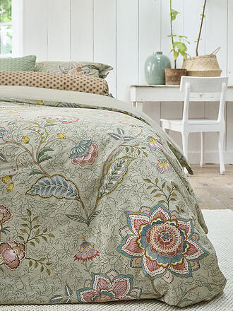 PIP STUDIO | Cojín relleno MUMBAI MORNING 53x53cm verde claro