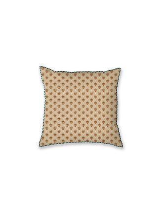 PIP STUDIO | Cojín relleno JAIPUR FLOWER 40x40cm verde