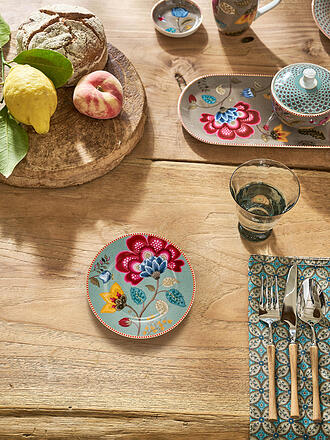 PIP STUDIO | Plato de postre 17cm BLOOMING TALES Fantasy Blue