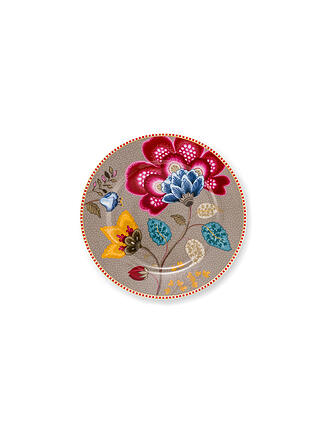 PIP STUDIO | Plato de postre 17 cm BLOOMING TALES Fantasy Khaki