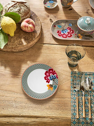 PIP STUDIO | Plato de desayuno pequeño 21cm BLOOMING TALES Blue