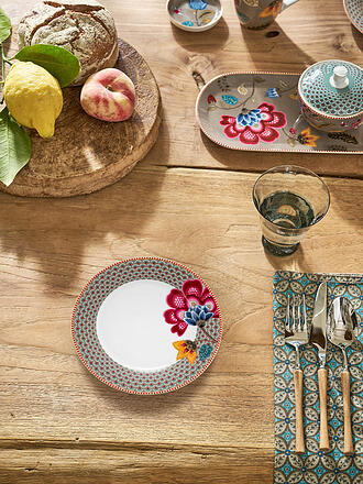 PIP STUDIO | Plato de desayuno pequeño 21cm BLOOMING TALES Khaki