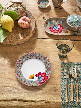 PIP STUDIO | Plato de desayuno grande de 23 cm BLOOMING TALES Khaki