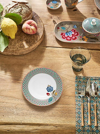 PIP STUDIO | Plato hondo 21,5 cm BLOOMING TALES Blue
