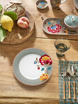 PIP STUDIO | Plato llano 26,5cm BLOOMING TALES Blue