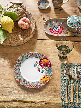 PIP STUDIO | Plato llano 26,5cm BLOOMING TALES Khaki