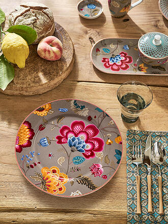 PIP STUDIO | Plato de presentación 32cm BLOOMING TALES Fantasy Khaki
