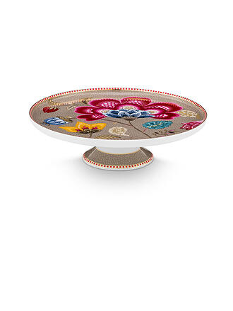 PIP STUDIO | Mini fuente para tarta de 21 cm BLOOMING TALES Fantasy Khaki