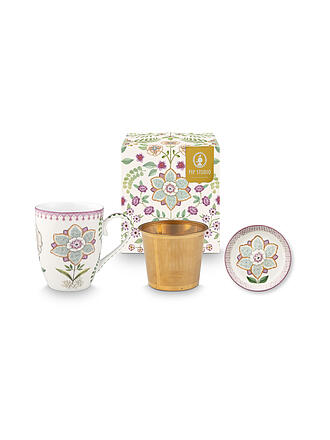 PIP STUDIO | Juego de té Tea for One 3 piezas LILY&LOTUS Lilac