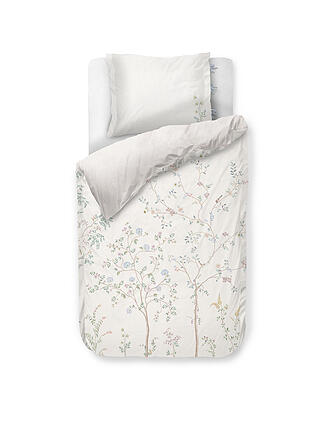 PIP STUDIO | Ropa de cama de percal DESI GARDEN 70x90cm/140x200cm Crema