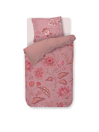 PIP STUDIO | Ropa de cama de percal MUMBAI NIGHT 70x90cm/140x200cm Rosa