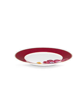 PIP STUDIO | Plato de desayuno BLOOMING TALES 21cm Fantasy Rojo Oscuro