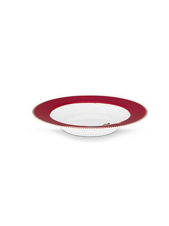PIP STUDIO | Plato hondo BLOOMING TALES 21,5cm Fantasy Darkred