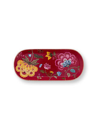 PIP STUDIO | Plato Grande BLOOMING TALES 33x15,5cm Fantasy Darkred