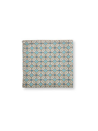 PIP STUDIO | Set de 4 servilletas BLOOMING TALES 40x40 Khaki-Blue