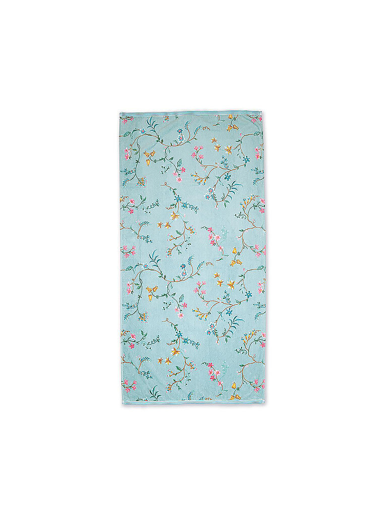 Toalla de ducha LES FLEURS 70x140cm Azul azul claro