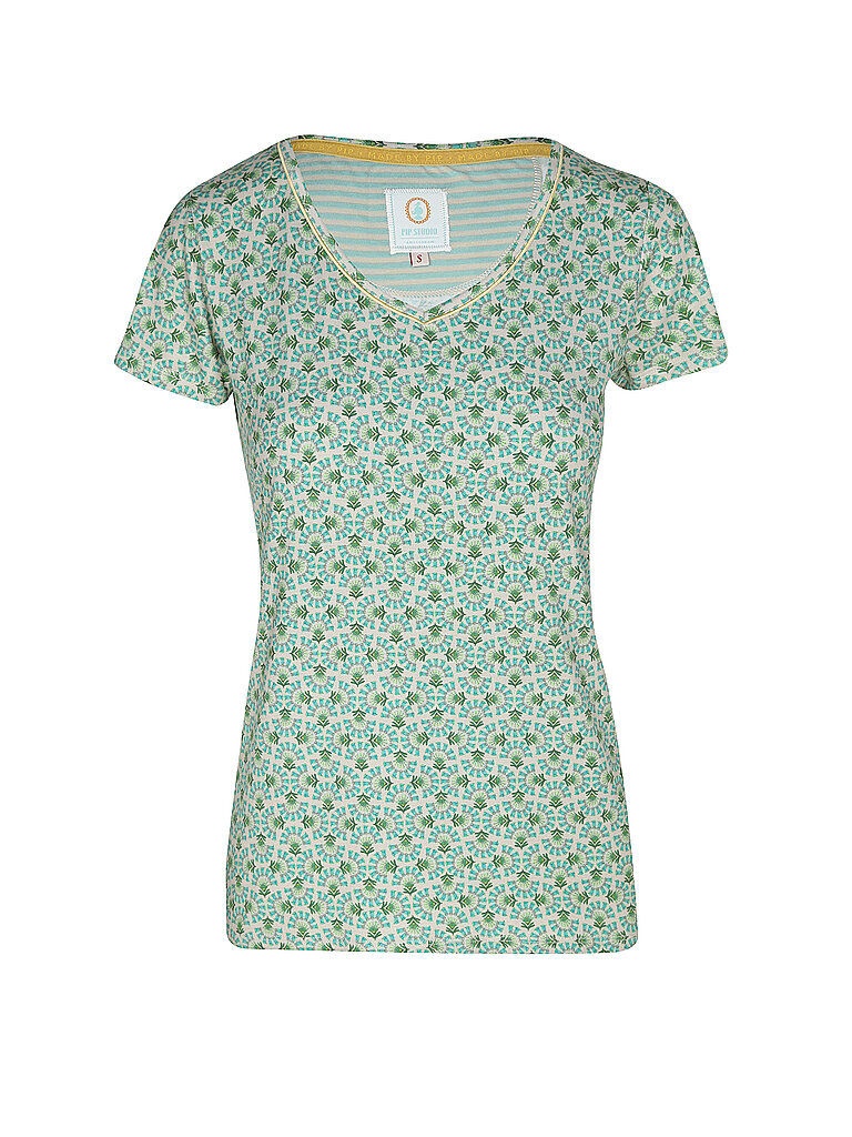 PiP Studio Camiseta de pijama verde